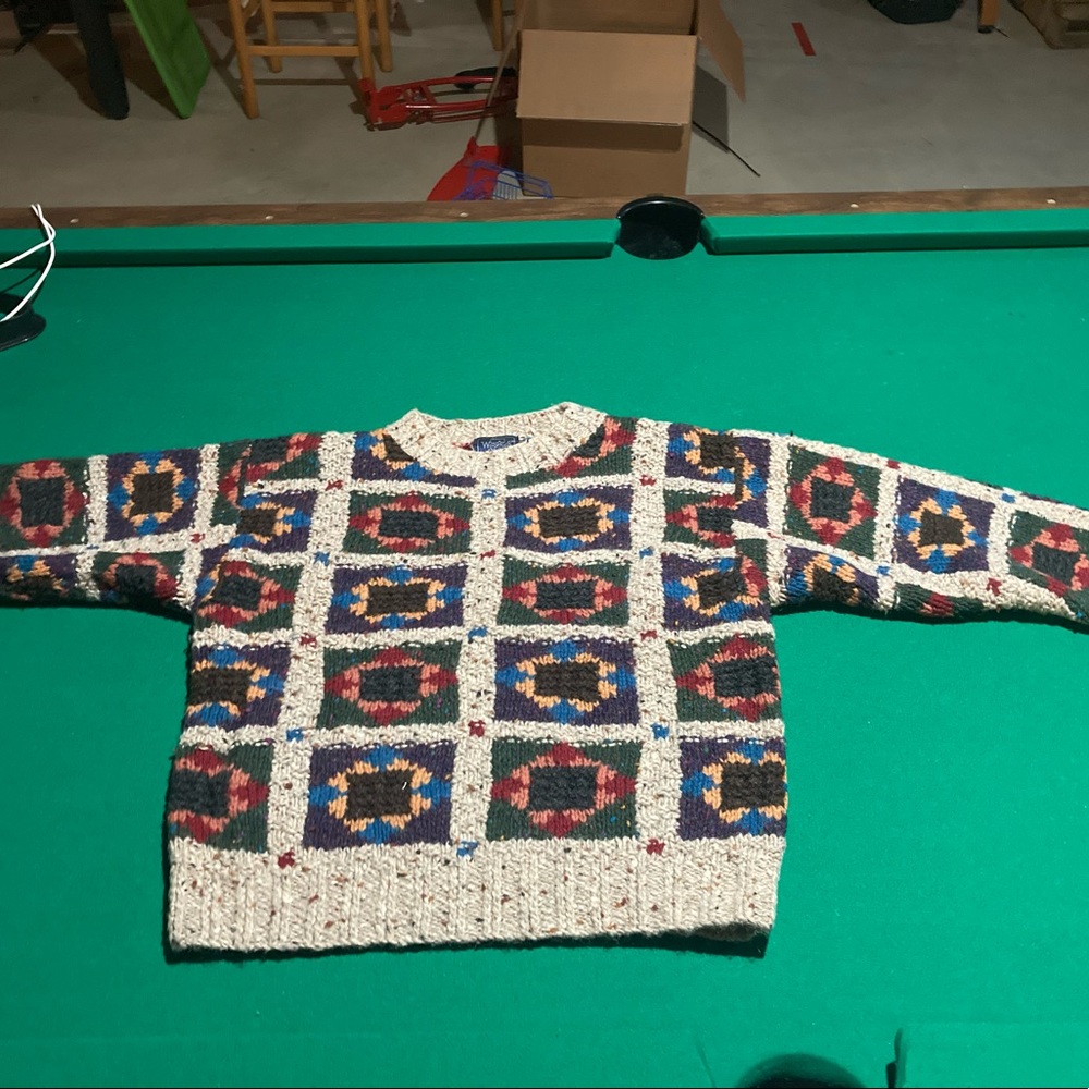 Wool rich sweater